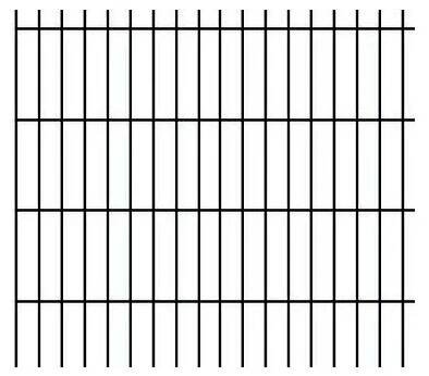 Panel plotový 2D výška 202 cm, délka 250 cm, antracit