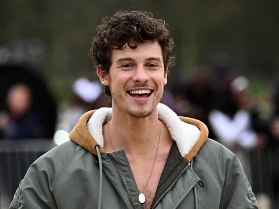 Shawn Mendes Went Shirtless at Loewe’s Fall-Winter 2024 Show in Paris — See Photos