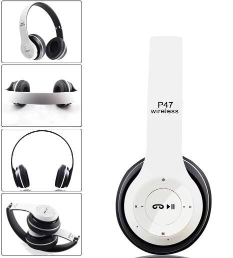 Bezdrátová sportovní Bluetooth sluchátka Wireless P47