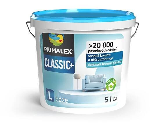 HomeInCube.cz: fotografie Stěny v barvách jara: Primalex Classic+ nově v pastelových odstínech