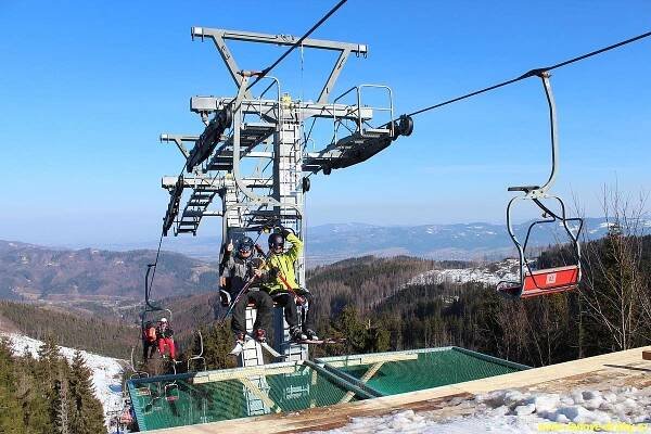 Sedačková lanovka Dolní Lomná - Severka