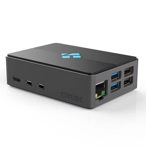 Kodi Edition Raspberry Pi 5 FLIRC Case by FLIRC - The Pi Hut