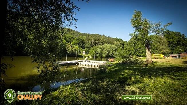 Rekreační areál Sázavský ostrov - Sázava (1C-020): CS chalupy, pronájem chaty a chalupy