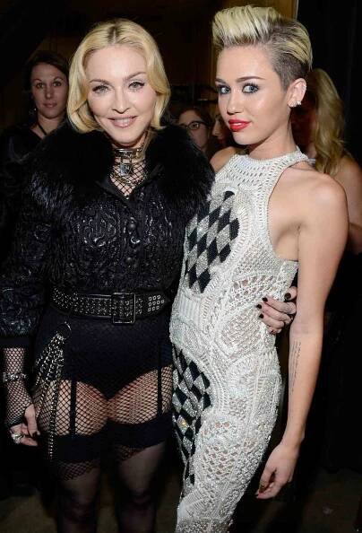 Madonna, Miley Cyrus