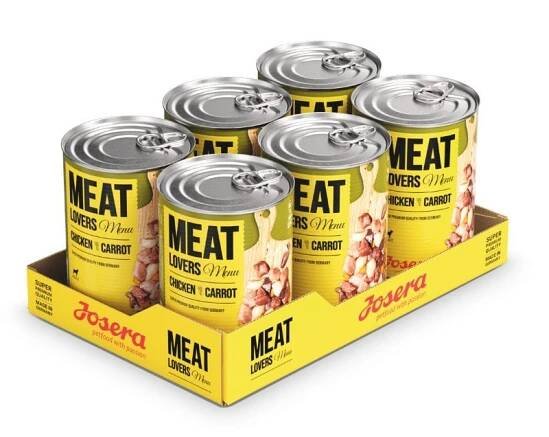 Josera Meat Lovers Menu Chicken with Carrot 800 g