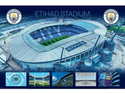TM 05383 Manchester City FC Etihad Stadium Poster 199