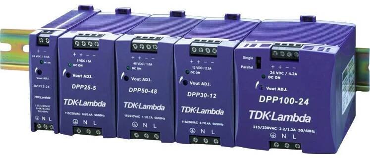 TDK-Lambda DPP960-24-3 síťový zdroj na DIN lištu, 24 V/DC, 40 A, 960 W, výstupy 1 x : Půhy.cz