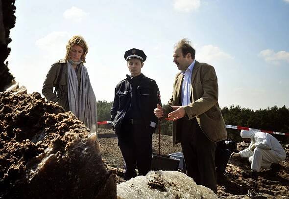 Místo činu - Slaná smrt - Z filmu - Maria Furtwängler, Matthias Bundschuh, Stephan Grossmann