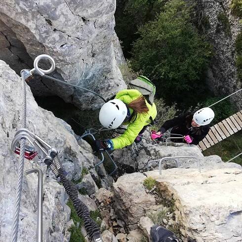 Family Via Ferrata | VIA FERRATA LA CANALASSA - Pedratour