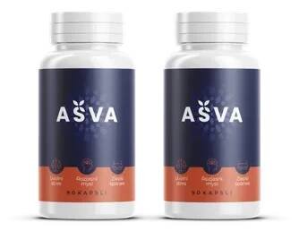 AŠVA® - nejsilnější ašvaganda (7 % withanolidů) - 180 kapslí
