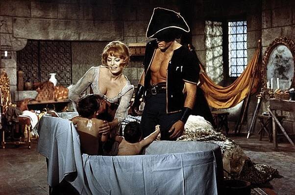 Báječná Angelika - Z filmu - Michèle Mercier, Giuliano Gemma