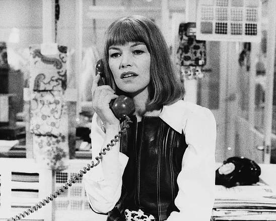 Britská herečka Glenda Jacksonová ve filmovém snímku Na úrovni