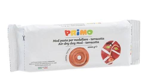 Samotvrdnoucí hmota Primo - 1000 g - hnědá - 2866MOD1000T