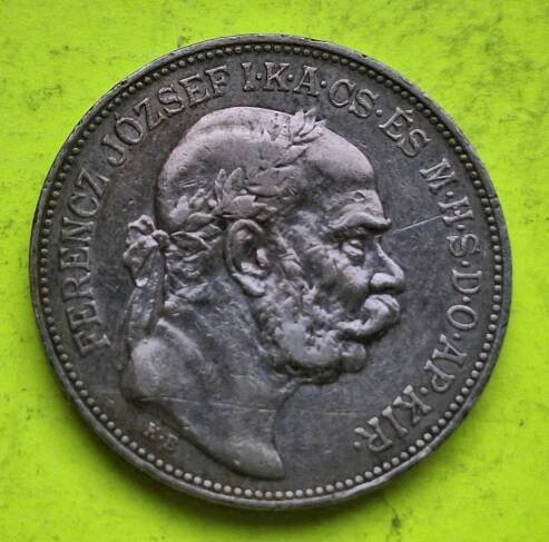 František Josef I. 1848 - 1916, - 2 koruna 1914 KB -R-
