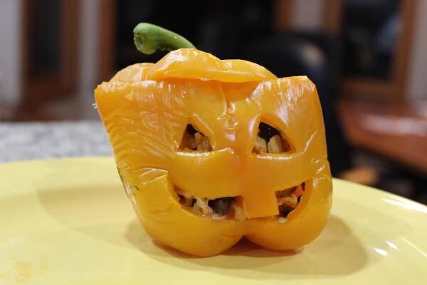 Jack-O-Lantern Pepper Recipe