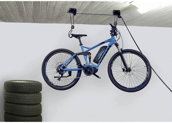 FISCHER FAHRRAD 50387 stropní držák na jízdní kolo Počet parkovacích míst=1 černá