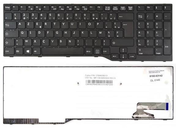 klávesnice Fujitsu Lifebook A514 A544 A554 A555 AH544 AH555 AH564 černá FR