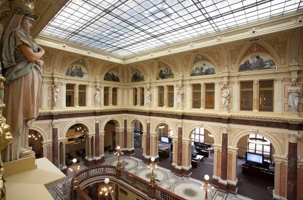 Palác Rytířská - vlajková loď České spořitelny - Česká komora architektů