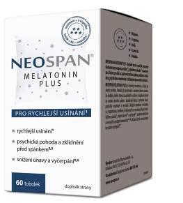 NEOSPAN Melatonin plus 60 tobolek (Doplňky stravy pro spánek)