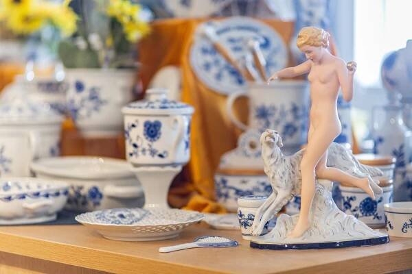 Dům porcelánu s modrou krví - Modrodům - Krušné Hory
