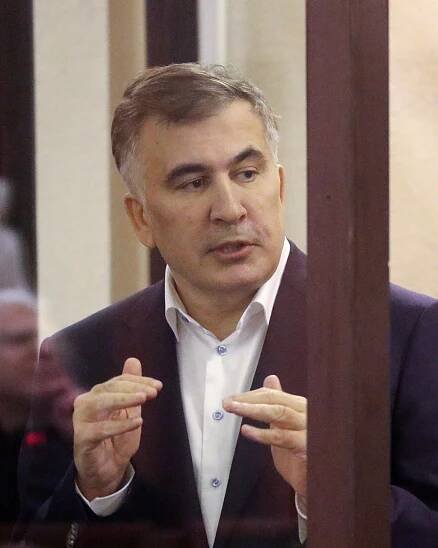 Georgian ex-president Saakashvili gets nine more years in jail on fraud charge