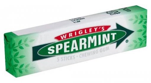 Wrigley's Spearmint žvýkačka s mátovou příchutí 5 plátků 13g