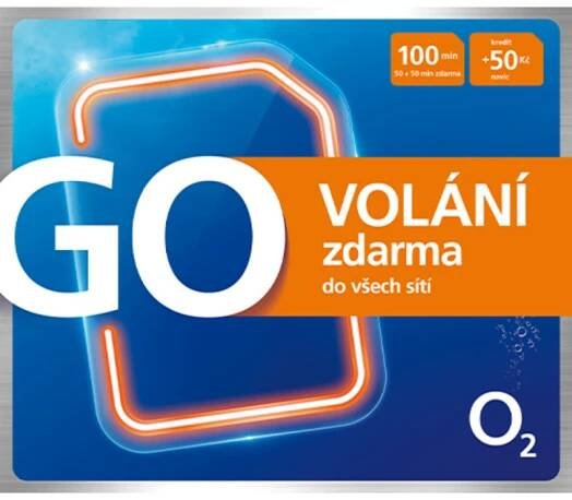SIM karta O2 GO SIM VOLÁNÍ zdarma