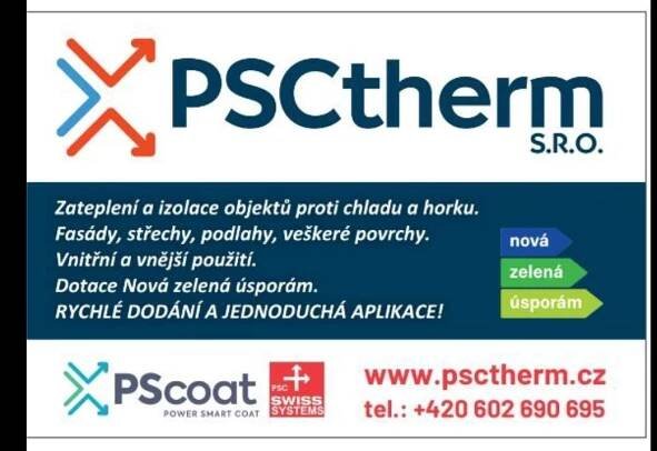 Izolace a zateplení - PSCtherm s.r.o. Březník • RegionNáměšťsko.cz