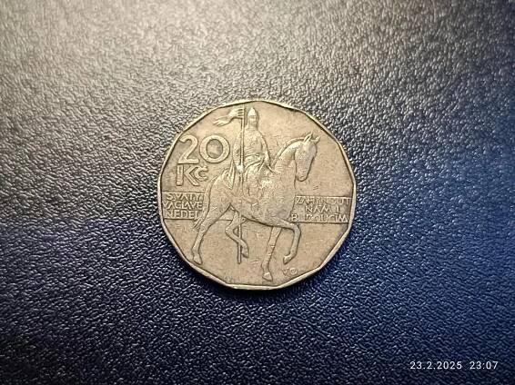 Mince 20kč chyboražba