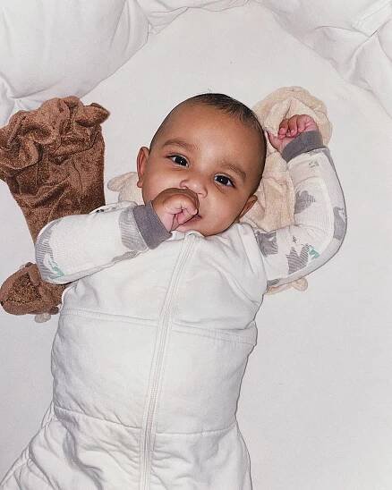 Photos of Kim Kardashian and Kanye West's Son Psalm West