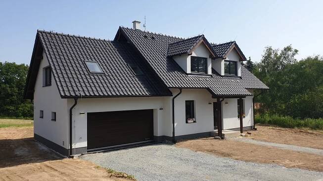Rodinný dům na klíč - Mirošovice - NovStav stavební společnost s.r.o.
