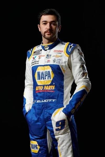 Chase Elliott - Calm and Cool on the Track Wallpaper