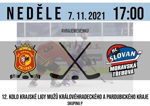 Venkovní série pokračuje, Slovan vyrazí do Poličky – HC Slovan Moravská Třebová