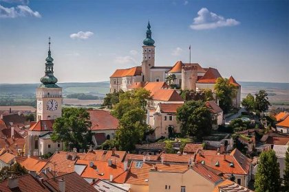 Město a zámek Mikulov - Fotoobrazy od Tomáš Luka