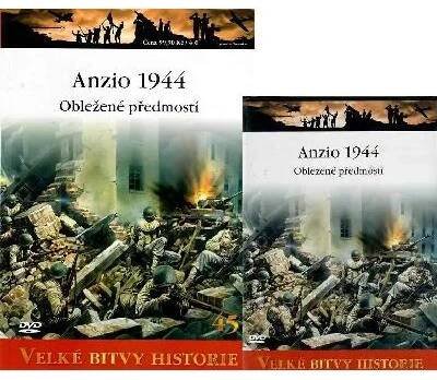 Velké bitvy historie 45 - Anzio 1944 (časopis + DVD) (Obležené předmostí)