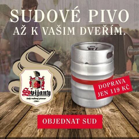 Keg sudy až k vašim dveřím - Pivovar Svijany
