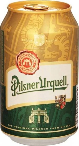 Pilsner Urquell 12° 0,33 l plech od 29 Kč