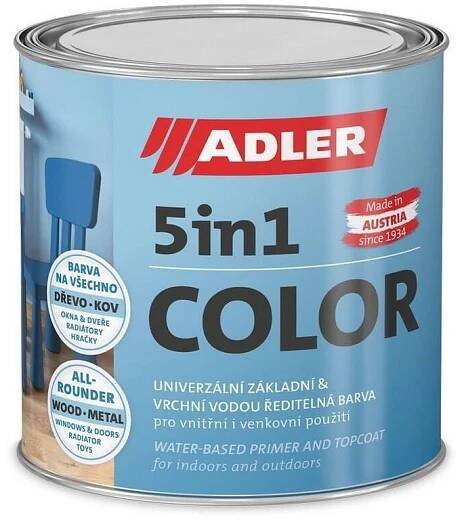 Adler 5in1-Color bílá- Univerzální vodou ředitelná barva