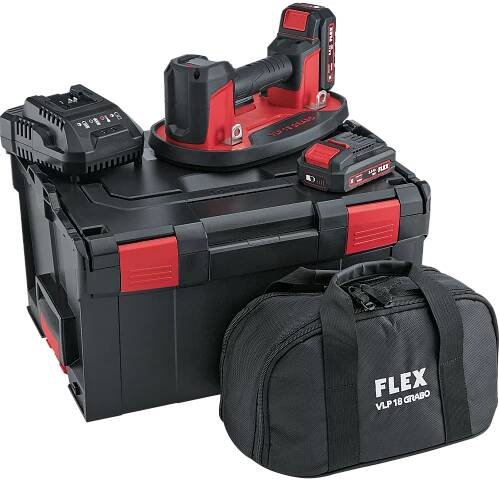 Aku vakuová přísavka 18V/2x 2,5 Ah Grabo VLP 18.0/2.5 Set Flex 531332