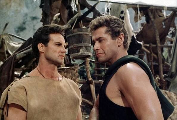 Romulus a Remus - Z filmu - Steve Reeves, Gordon Scott