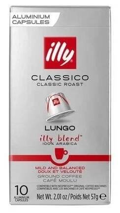 Illy kapsle Lungo (balení 10 ks)