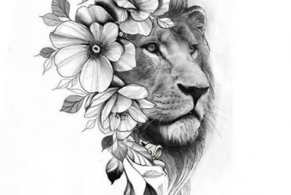 Tetování lev