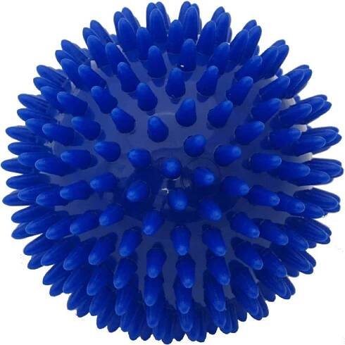 KineMAX Pro Hedgehog 9 cm masážní míček 1 ks modrý