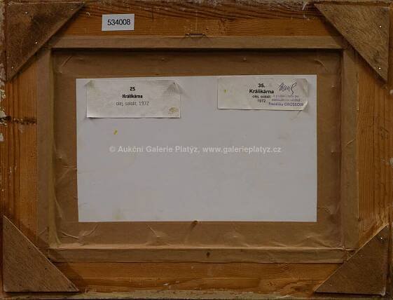 František Gross / Králíkárna - detail aukce « Aukce « Aukční Galerie Platýz