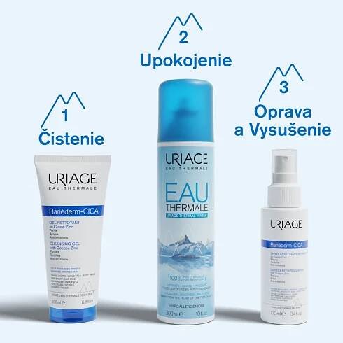 URIAGE BARIÉDERM Drying Repairing CICA-Spray, 100ml 1×100 ml, vysušujúci regeneračný sprej