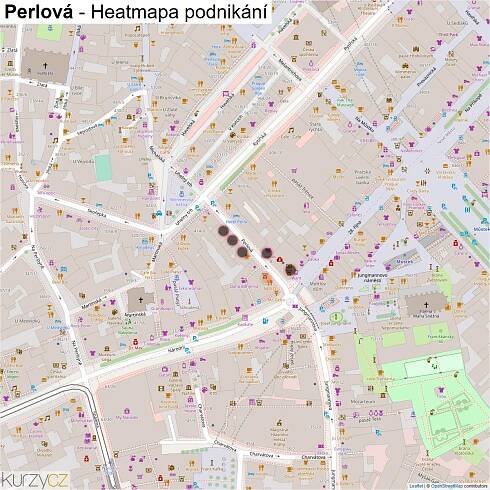Perlová - mapy | Kurzy.cz