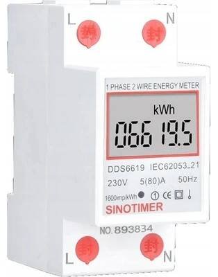 JEDNOFÁZOVÝ ELEKTROMĚR PROUDU 5(80)A 2P 230V NA DIN LIŠTU od 256 Kč - Heureka.cz