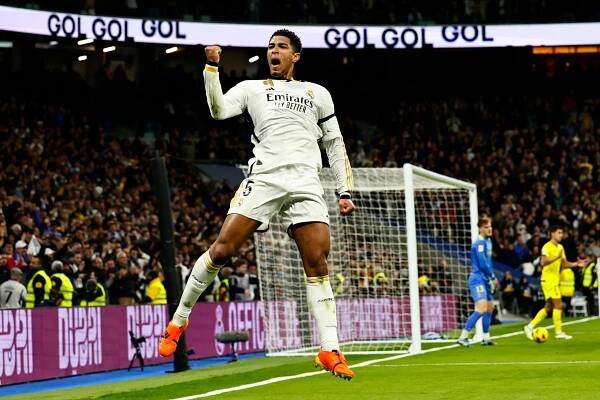 Jude Bellingham on target again as Real Madrid beat Villarreal