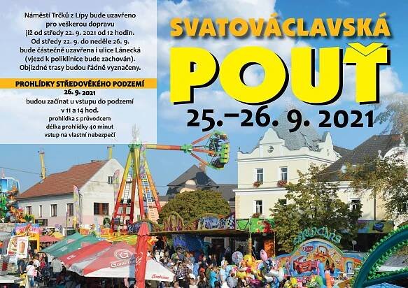 Svatováclavská pouť 2021: Světlá nad Sázavou