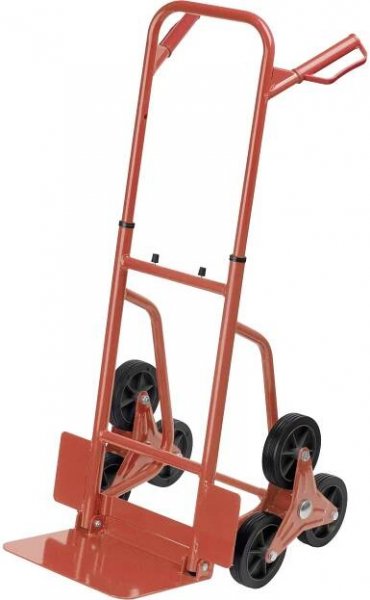 MEISTER Rudl na schody, max. nosnost 120 kg, 2 × 3 kola
